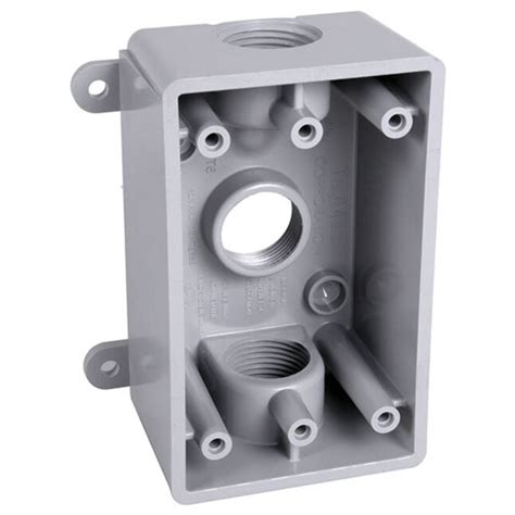 electrical surface mount box|surface mount receptacle box lowe's.